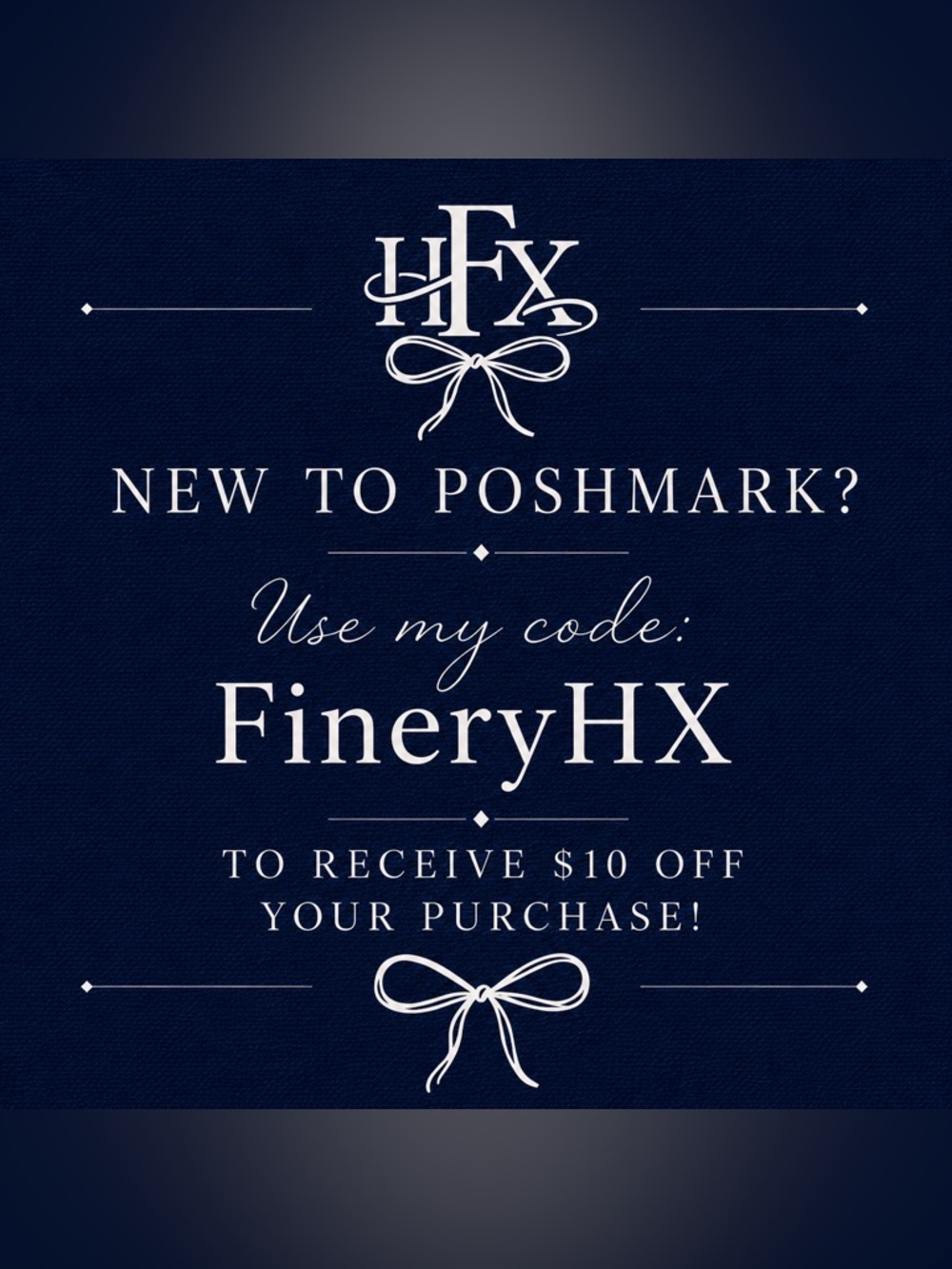 New to Poshmark? Get $10 off your first purchase!